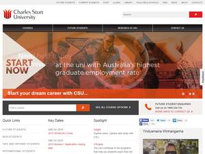 Charles Sturt University International Student Support Scholarships in Australia, 2021 for Master, Bachelor, Grant