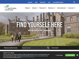 York St John international awards in the UK for Master, Fellowship, Bachelor