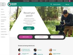 Deakin India undergraduate financial aid in Australia for Bachelor