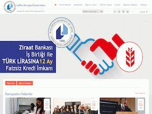 Undergraduate funding for International Students at European University of Lefke, Turkey for Bachelor