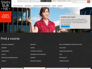 Swinburne PQP + Master of IT international awards in Australia for Master