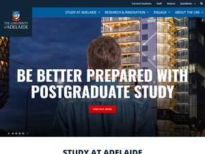 Adelaide International Undergraduate Scholarships (AIUS) for Bachelor