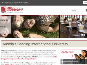 MBA Scholarship at Modul Vienna University, Austria for Master