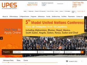 Merit-Based Scholarship at UPES University, India for Bachelor