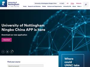 UNNC International PhD Scholarship in Physical Geography for Phd