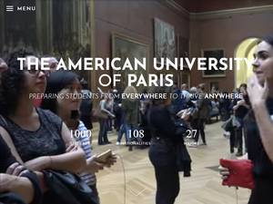 AUP Scholar International Awards in France for Bachelor