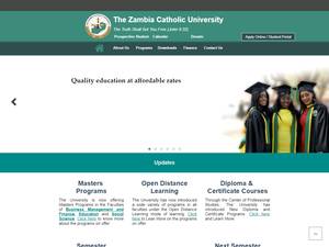 Partial awards at Zambia Catholic University, Zambia for Bachelor