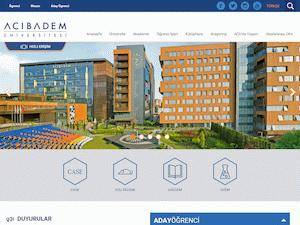 International awards at Acibadem Mehmet Ali Aydinlar University, Turkey for Bachelor