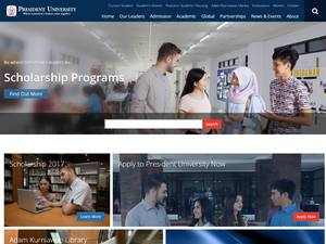 Bright Scholarship at President University, Indonesia for Bachelor