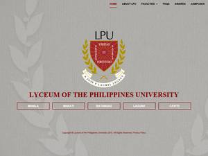 Merit Scholarship at Lyceum of the Philippines University for Bachelor, Grant