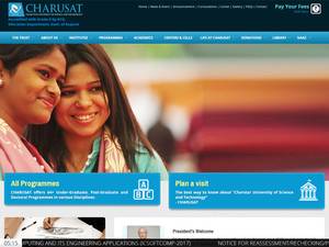 International awards at Charotar University of Science and Technology, India for Bachelor