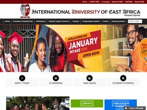 Scholarships at International University of East Africa, Uganda for Bachelor, Diploma