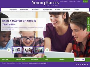 Academic Merit Awards for International Students at Young Harris College, USA for Bachelor, Diploma