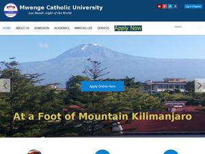 Catholic Scholarship at Mwenge Catholic University, Tanzania for Diploma, Master, Bachelor