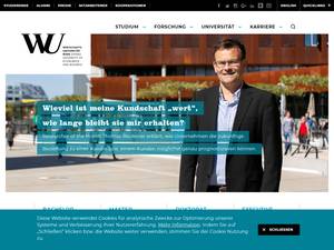 Mondi international awards at Vienna University of Economics and Business, Austria for Master