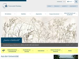 University of Potsdam PhD Completion Scholarships in Germany for Phd