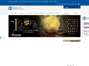 Arts Faculty Admission Scholarships for International Students at Hong Kong Baptist University for Bachelor