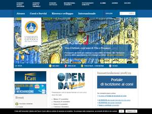 UCSC international awards at Catholic University of the Sacred Heart, Italy for Diploma, Bachelor