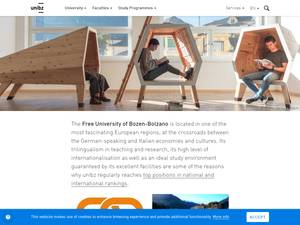 PhD international awards at University of Bozen, Italy for PhD