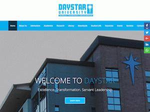 Selected Scholarships at Daystar University, Kenya for Bachelor