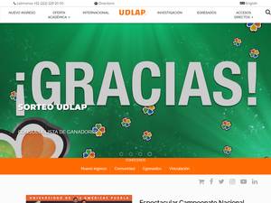 UDLAP PhD Scholarship in Water Science for International Students in Mexico for PhD