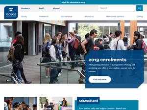 Summer Research Scholarships, University of Auckland for Phd