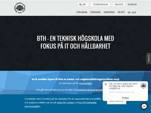 Blekinge Institute of Technology Scholarships for International Students in Sweden, 2017 for Course, Bachelor, Master