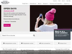 EU Student Support Scholarships at Oxford Brookes University, UK for Bachelor