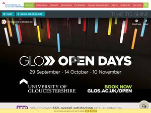 University of Gloucestershire International undergraduate financial aid in UK for Bachelor, Grant