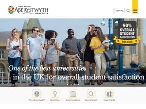Global Wales Scholarships at Aberystwyth University, UK for Master