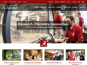 University of Alabama Competitive international awards in USA, 2021 for Bachelor, Grant