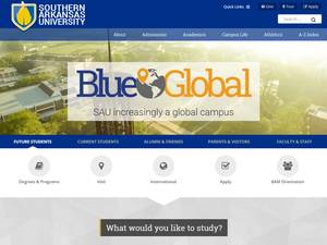 International Excellence Scholarships at Southern Arkansas University, USA for Bachelor