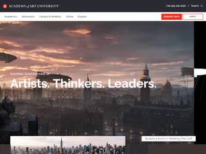 Academy of Art University International Distance Learning Scholarship in USA for Diploma, Master, Bachelor