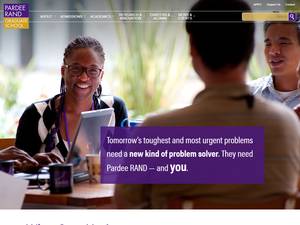 Fellowships and Scholarships at Pardee RAND Graduate School for Phd, Contest