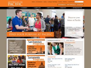 University of the Pacific Academic Merit international awards in USA for Bachelor