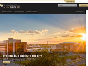 International Freshmen Scholarships at University of Colorado Denver, USA for Bachelor, Internship