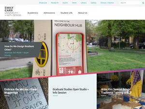 Entrance Scholarships for International Students at Emily Carr University of Art and Design, Canada for Bachelor, Grant