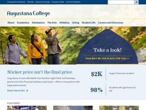 Augustana College music awards for International Students in USA, 2020 for Diploma, Internship