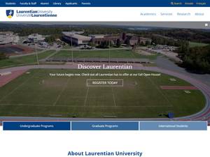 International Excellence Scholarships at Laurentian University, Canada for Master, Bachelor
