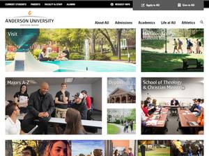 international awards at Anderson University, USA for Bachelor
