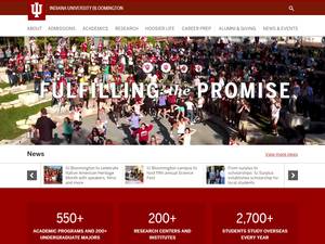 Hudson & Holland Scholars Program at Indiana University, USA for Bachelor, Grant