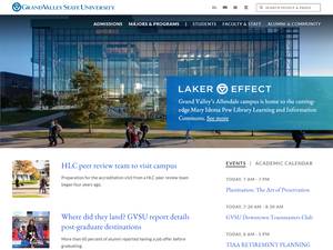 International Merit Award at Grand Valley State University, USA for Diploma, Bachelor, Grant