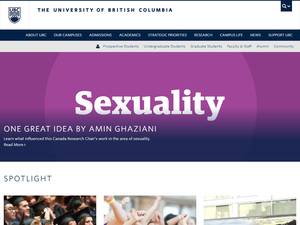 UBC Rio Tinto Graduate Scholarship Program, Canada for Master