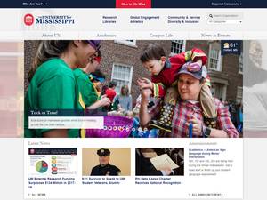 University of Mississippi Freshman International Scholarship in the USA for Bachelor