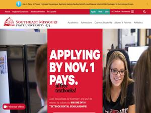 Hoover, Grace V. International Student Scholarship at Southeast Missouri State University, USA for Master, Bachelor