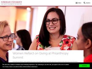 Presidential Scholarships for International Students at Fordham University, USA for Bachelor