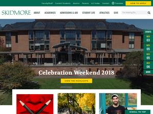 Need-based grants for International Students at Skidmore College, USA for Diploma, Bachelor, Grant