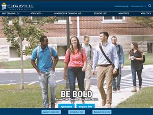International need-based awards at Cedarville University, USA for Bachelor
