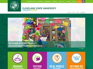 International undergraduate financial aid at Cleveland State University, USA for Bachelor