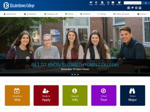 International Students Scholarships at Elizabethtown College, USA for Diploma, Bachelor